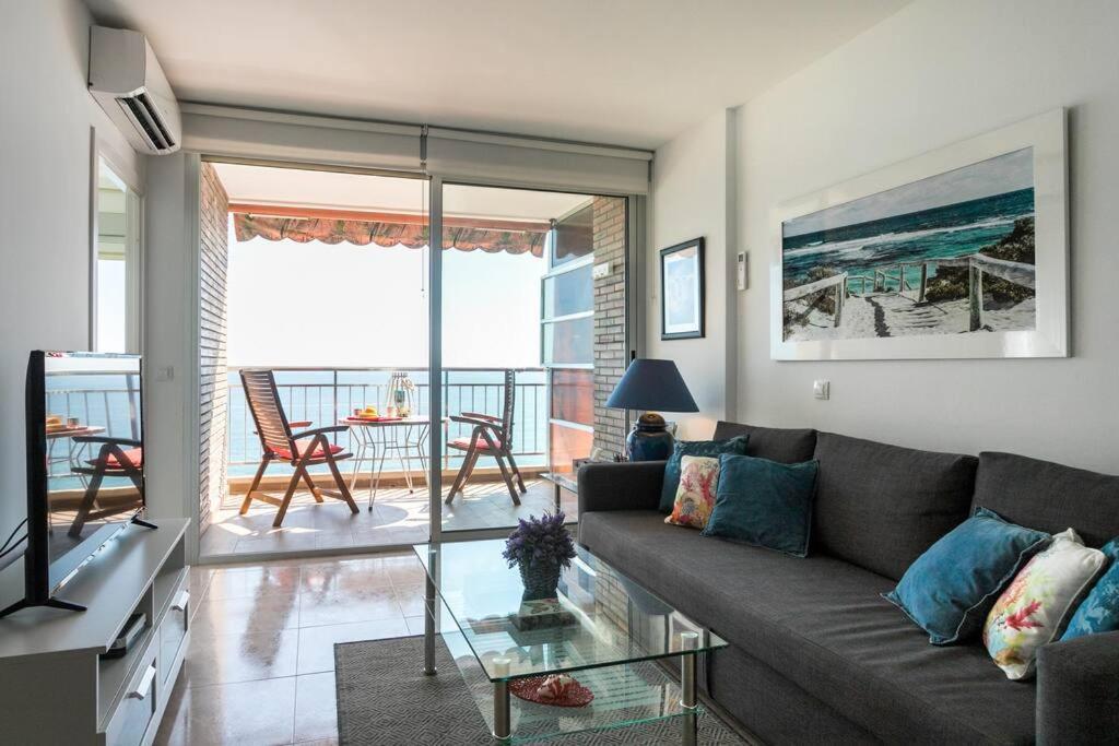 Apartamento Con Vistas Al Mar Primera Linea De Playa Del Postiguet Аликанте Экстерьер фото