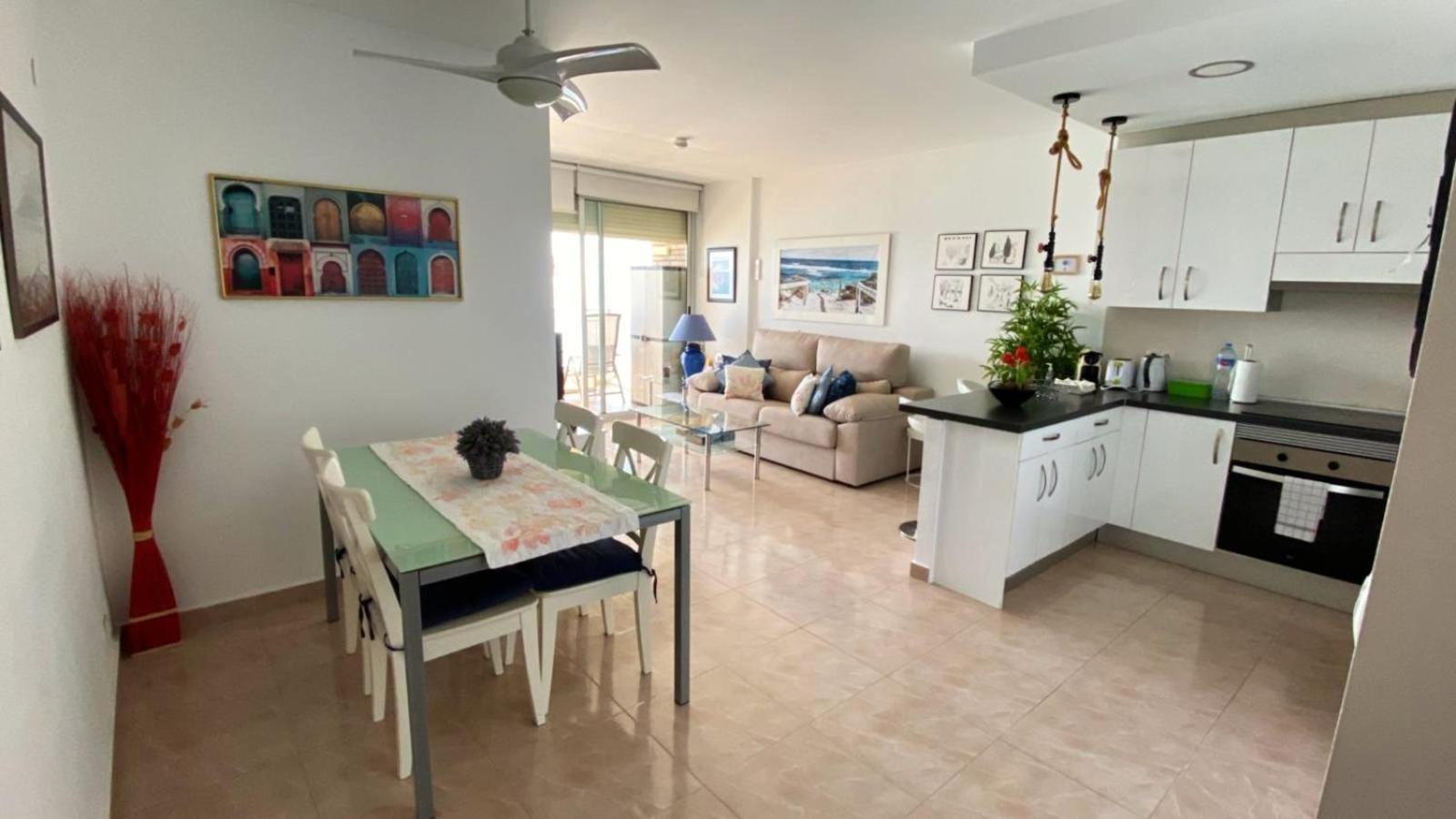 Apartamento Con Vistas Al Mar Primera Linea De Playa Del Postiguet Аликанте Экстерьер фото