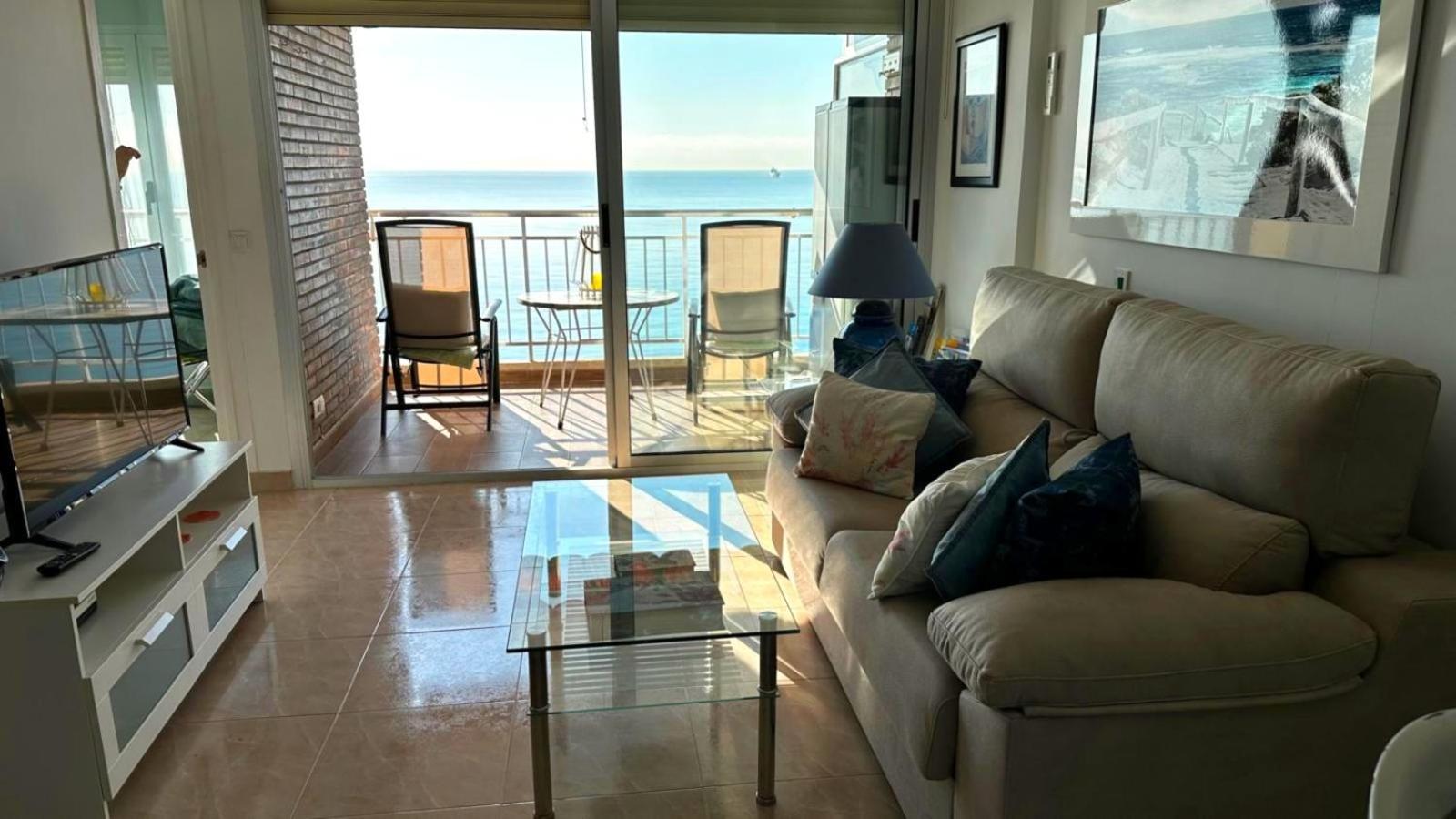 Apartamento Con Vistas Al Mar Primera Linea De Playa Del Postiguet Аликанте Экстерьер фото