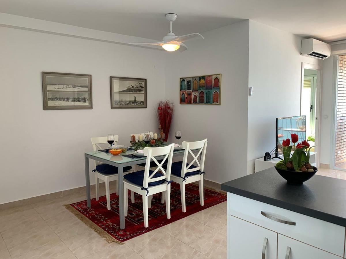 Apartamento Con Vistas Al Mar Primera Linea De Playa Del Postiguet Аликанте Экстерьер фото