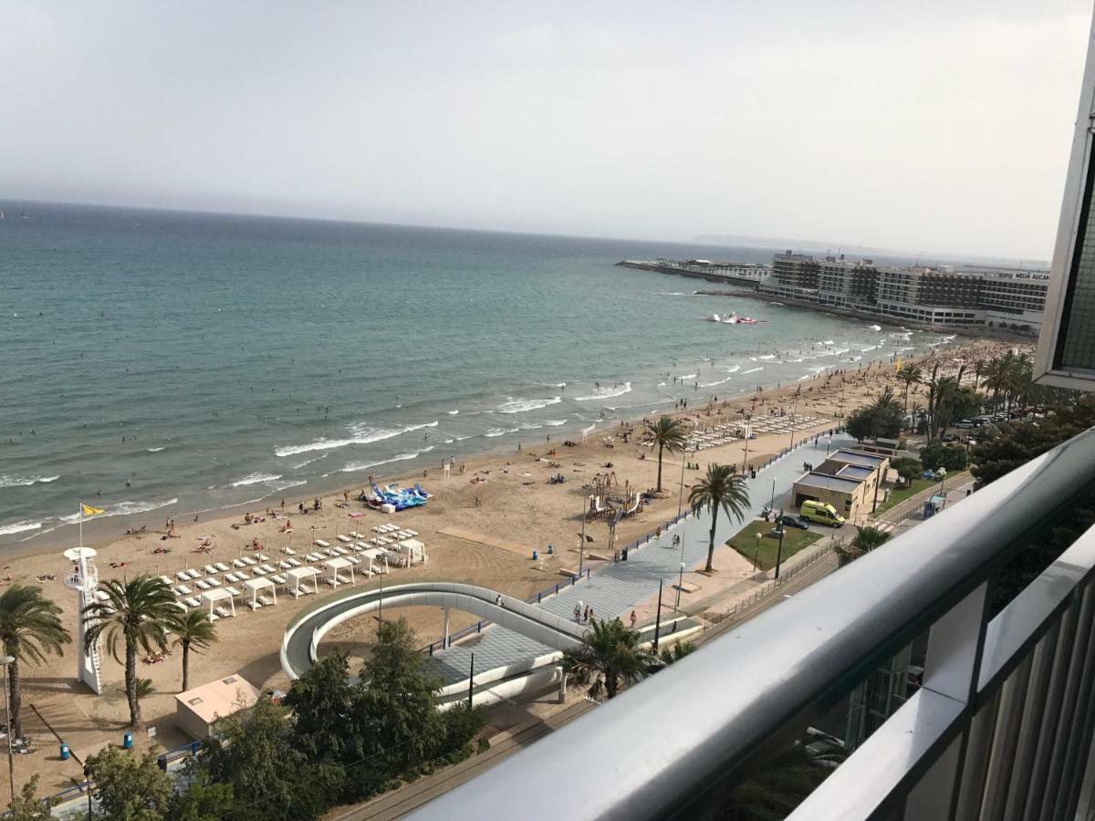 Apartamento Con Vistas Al Mar Primera Linea De Playa Del Postiguet Аликанте Экстерьер фото